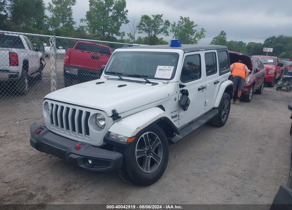 2018 JEEP WRANGLER UNLIMITED SAHARA 4X4 VIN: 1C4HJXEG0JW132365