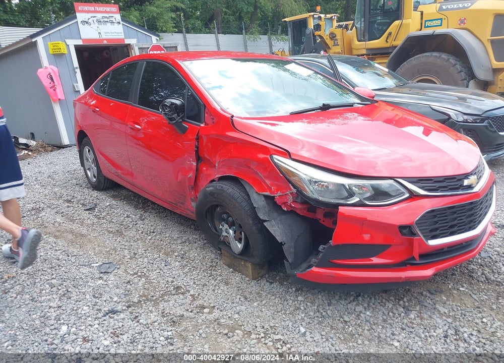 2017 CHEVROLET CRUZE LS AUTO VIN: 1G1BC5SM8H7221421