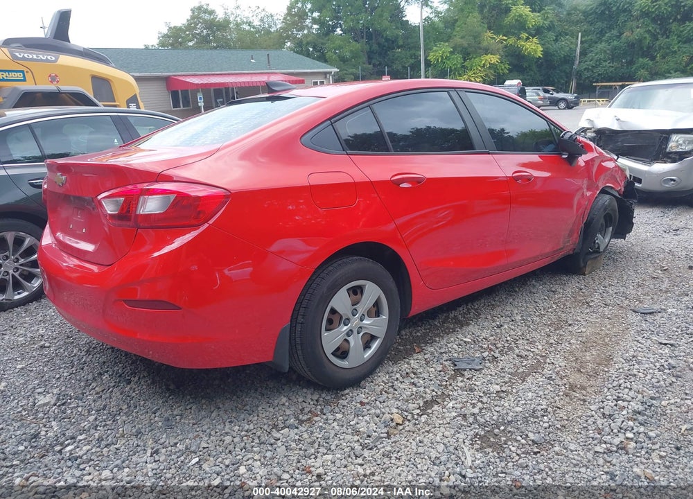 2017 CHEVROLET CRUZE LS AUTO VIN: 1G1BC5SM8H7221421