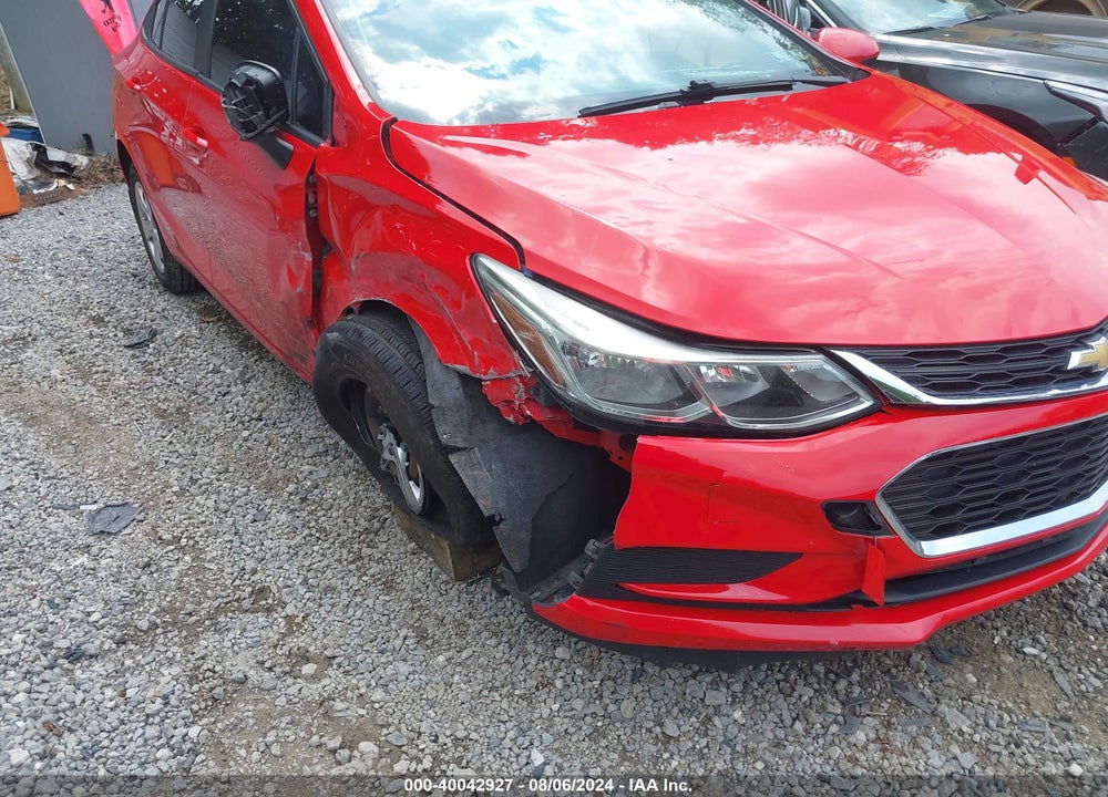 2017 CHEVROLET CRUZE LS AUTO VIN: 1G1BC5SM8H7221421