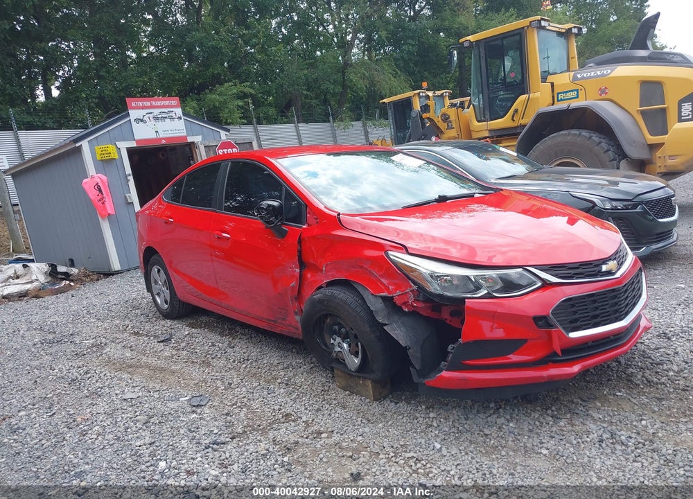 2017 CHEVROLET CRUZE LS AUTO VIN: 1G1BC5SM8H7221421