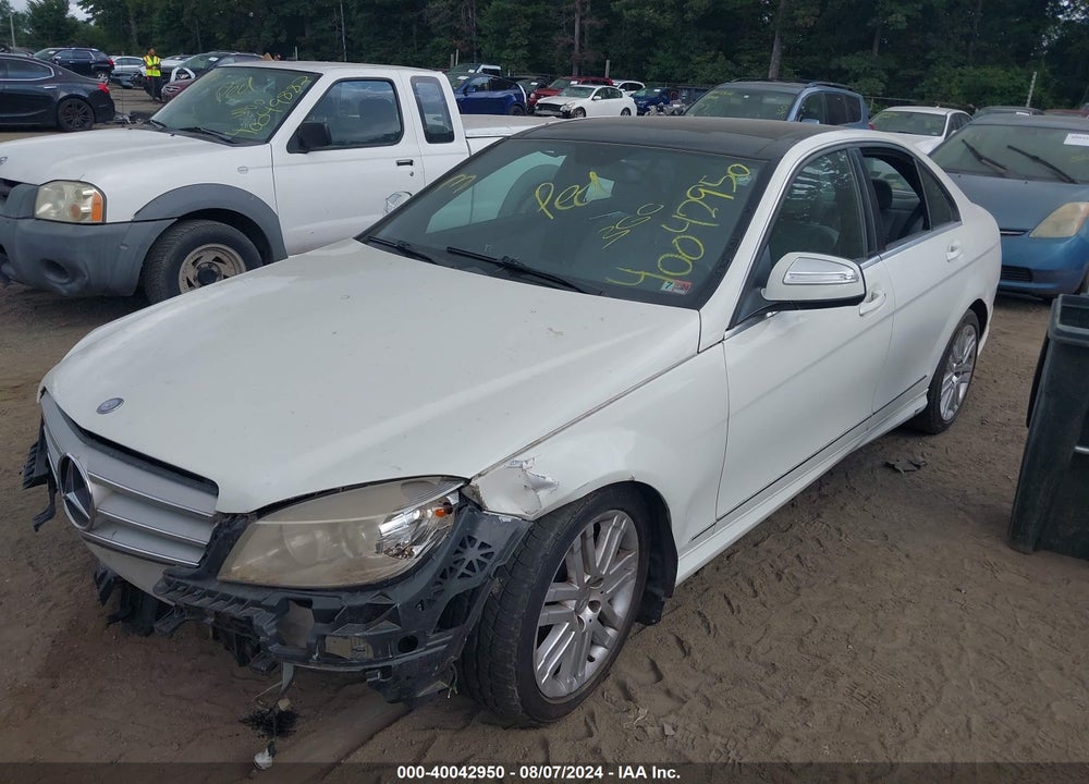 2008 MERCEDES-BENZ C 300 LUXURY 4MATIC/SPORT 4MATIC VIN: WDDGF81X18F144629