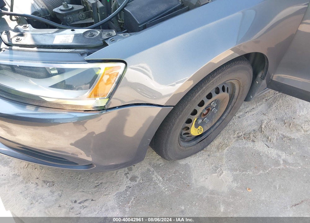 2012 VOLKSWAGEN JETTA 2.5L SE VIN: 3VWDX7AJ5CM343768