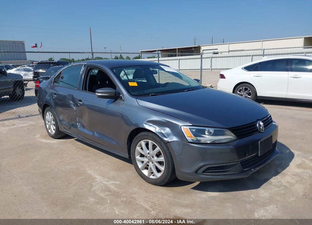 2012 VOLKSWAGEN JETTA 2.5L SE VIN: 3VWDX7AJ5CM343768