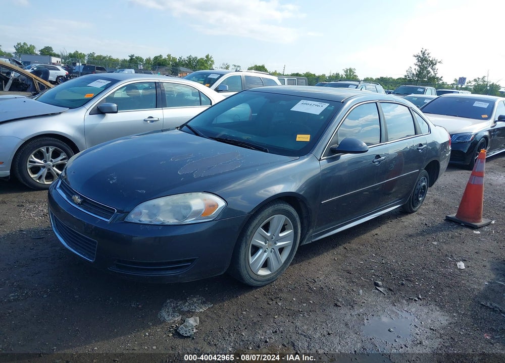 2011 CHEVROLET IMPALA LS VIN: 2G1WF5EK5B1225563