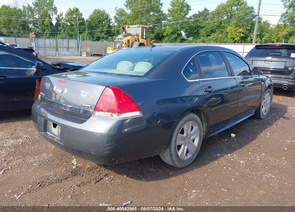2011 CHEVROLET IMPALA LS VIN: 2G1WF5EK5B1225563