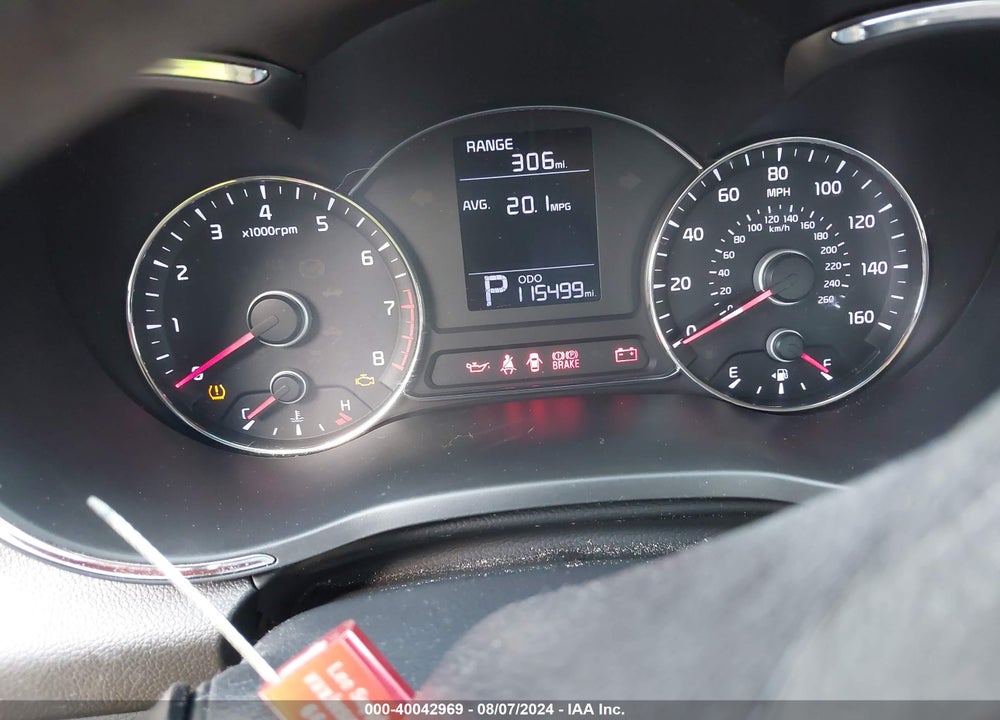 2015 KIA FORTE LX VIN: KNAFK4A6XF5362716