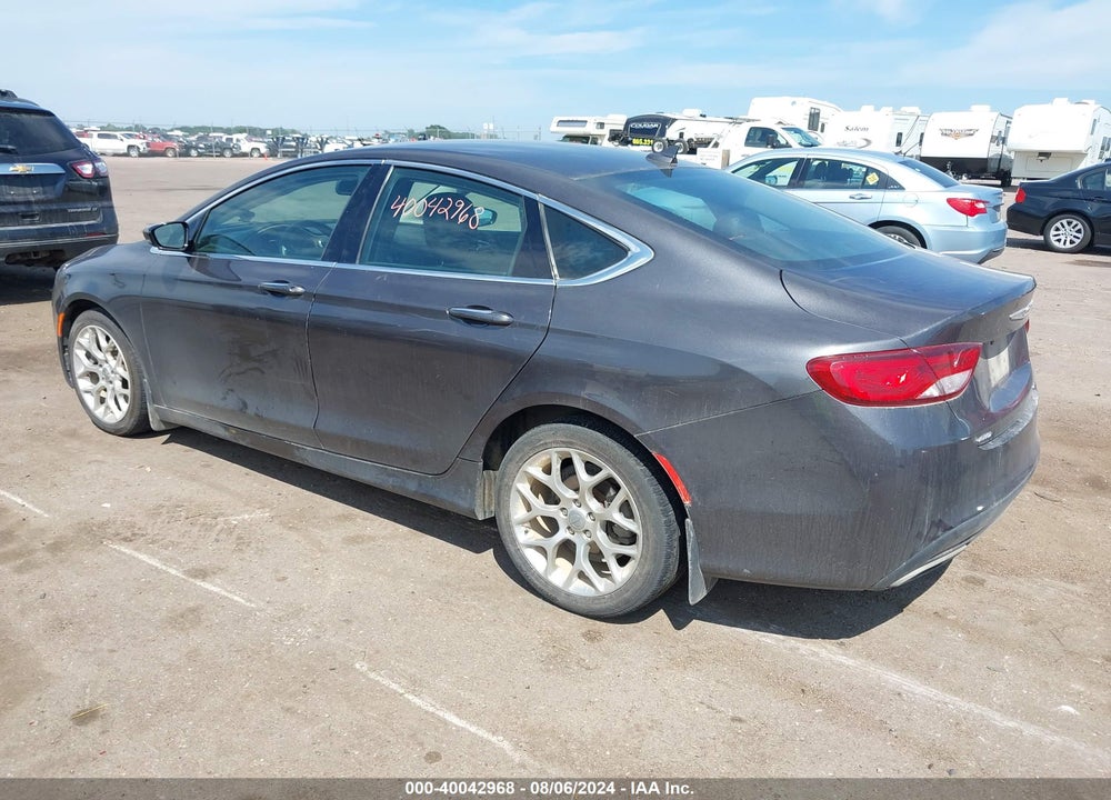 2015 CHRYSLER 200 C VIN: 1C3CCCEG1FN514600