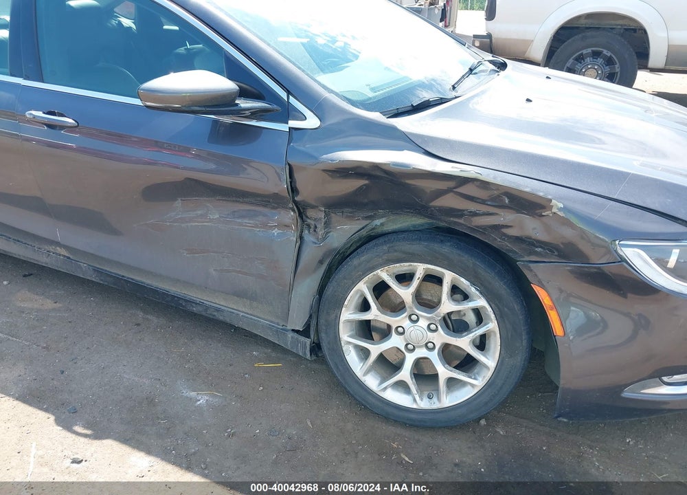 2015 CHRYSLER 200 C VIN: 1C3CCCEG1FN514600