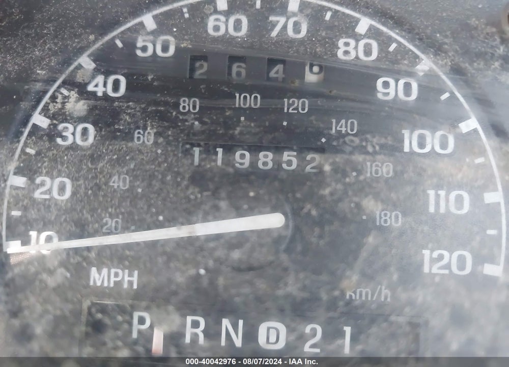 1997 FORD RANGER SPLASH/XL/XLT VIN: 1FTCR10U4VUA76588