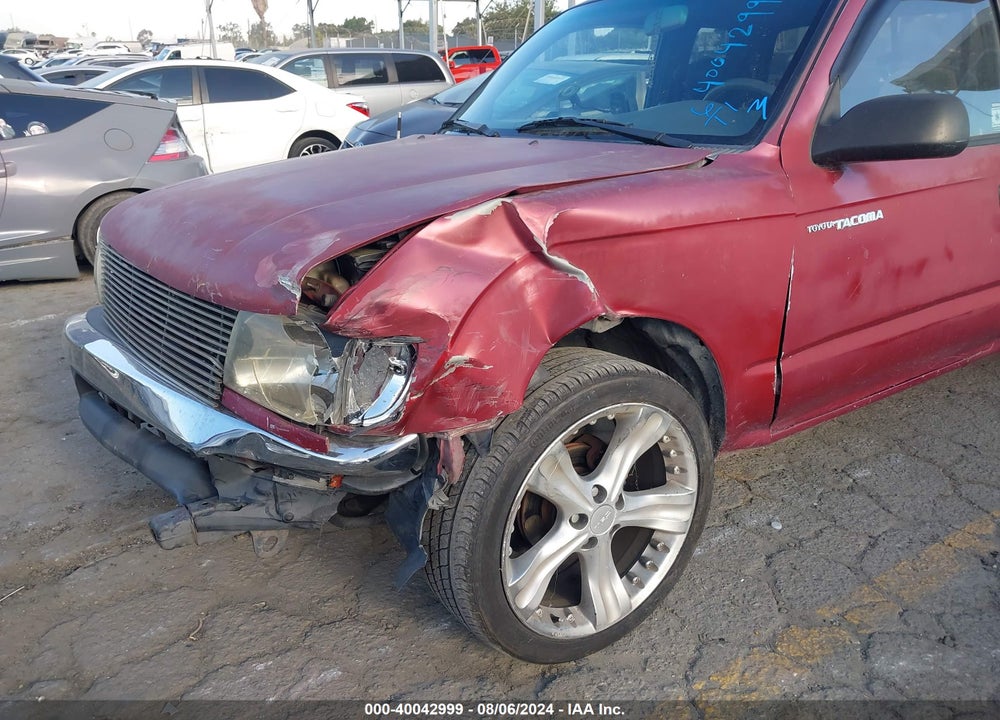 1998 TOYOTA TACOMA VIN: 4TAVL52N7WZ030180