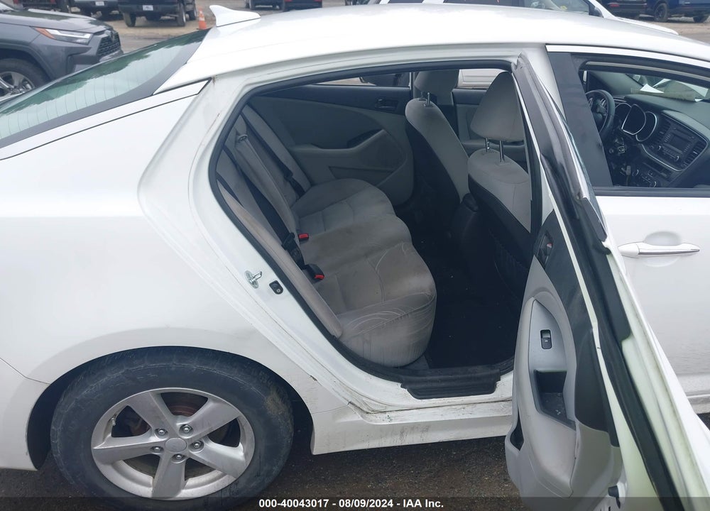 2015 KIA OPTIMA LX VIN: KNAGM4A7XF5640988