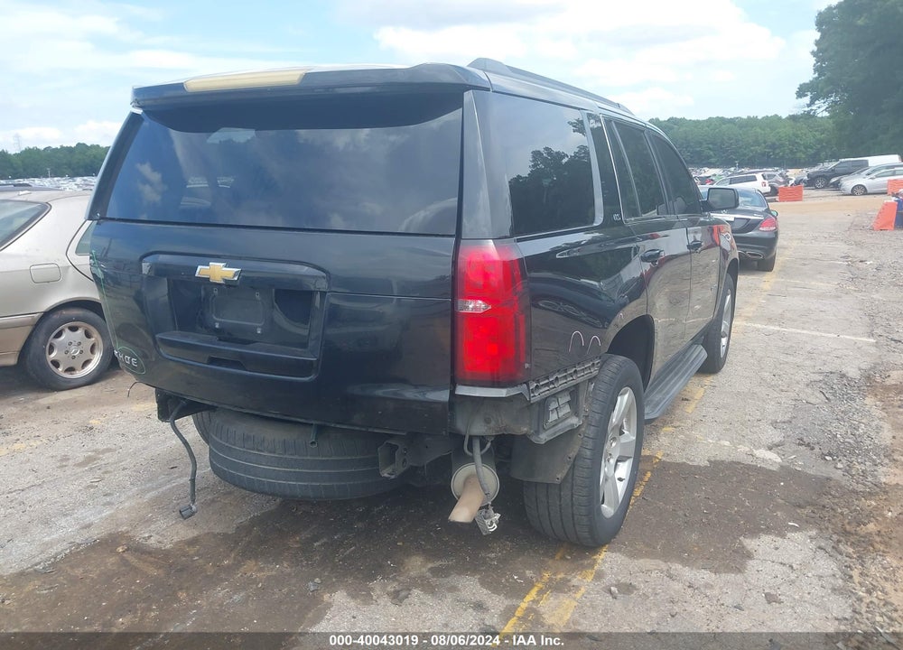 2016 CHEVROLET TAHOE LS VIN: 1GNSCAKC4GR403778