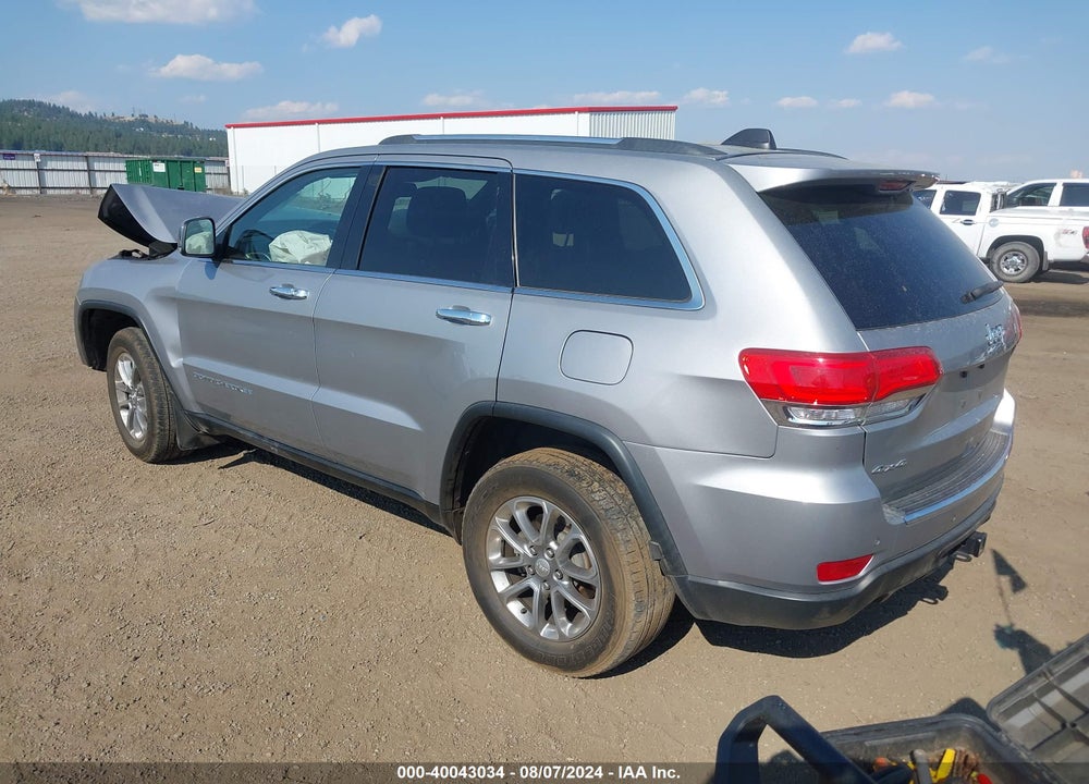 2014 JEEP GRAND CHEROKEE VIN: 1C4RJFBG3EC377266