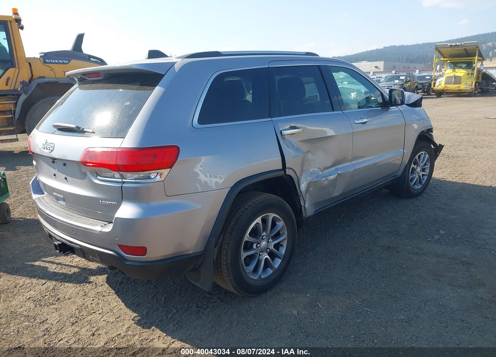 2014 JEEP GRAND CHEROKEE VIN: 1C4RJFBG3EC377266