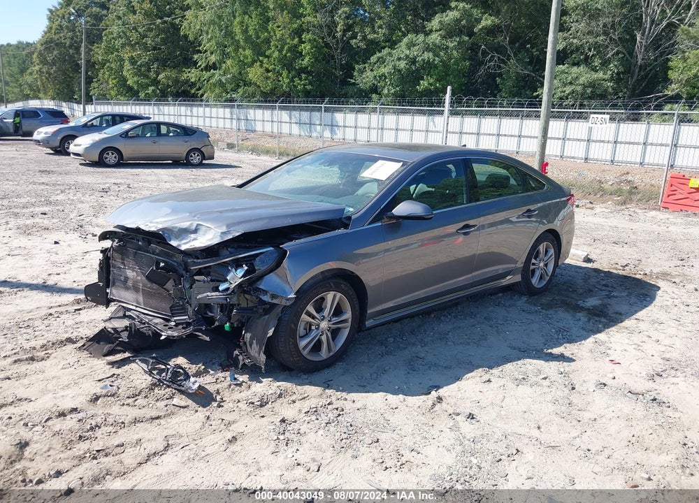 2018 HYUNDAI SONATA SPORT VIN: 5NPE34AF6JH705445