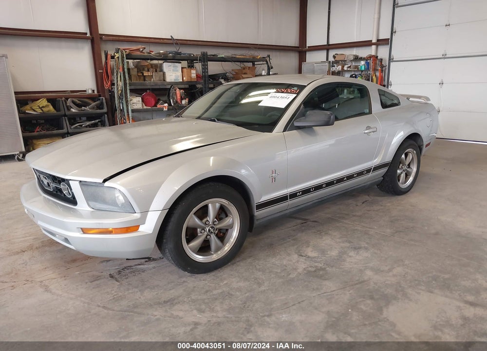 2006 FORD MUSTANG V6 VIN: 1ZVFT80NX65219827