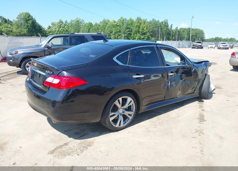 2013 INFINITI M37X VIN: JN1BY1AR4DM601787