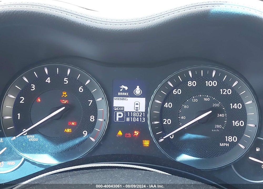 2013 INFINITI M37X VIN: JN1BY1AR4DM601787