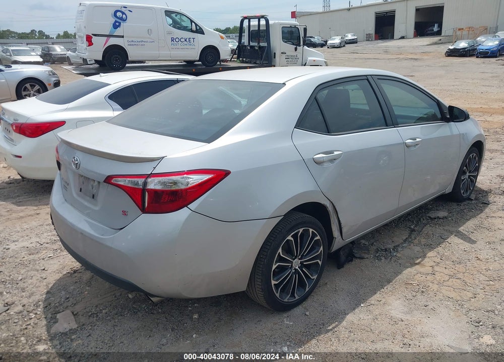 2015 TOYOTA COROLLA S PLUS VIN: 2T1BURHE8FC471636