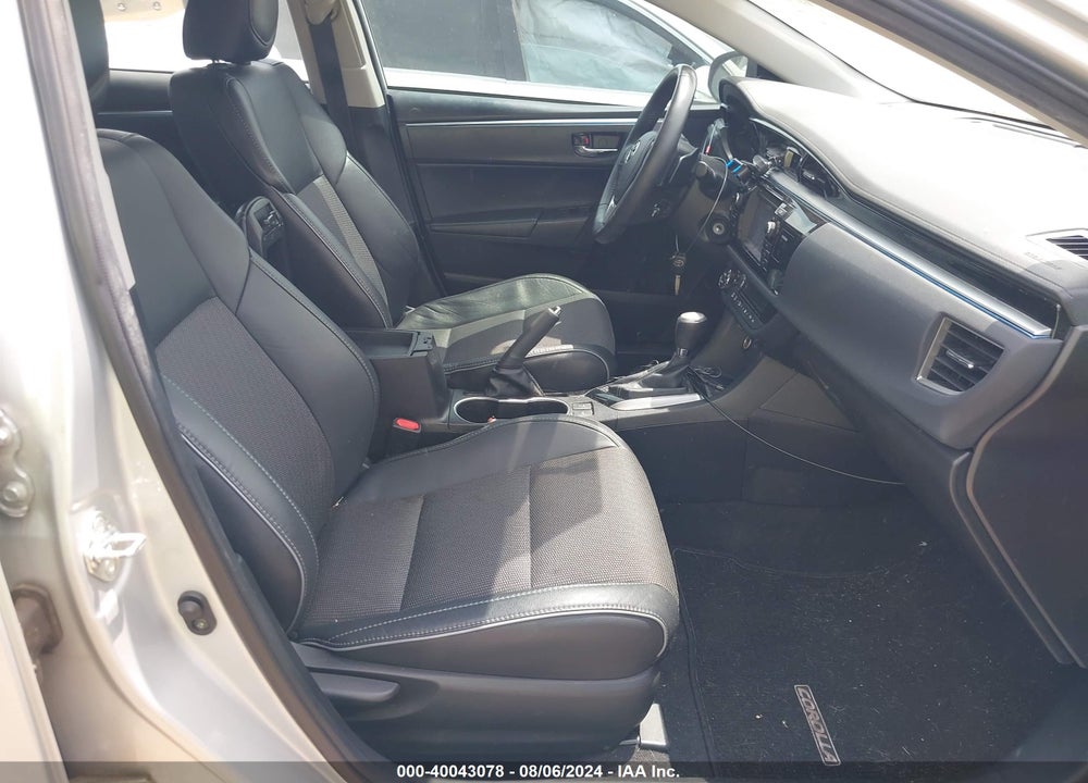 2015 TOYOTA COROLLA S PLUS VIN: 2T1BURHE8FC471636