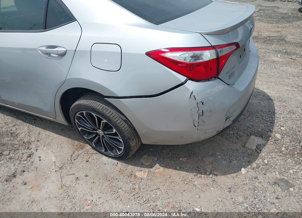 2015 TOYOTA COROLLA S PLUS VIN: 2T1BURHE8FC471636
