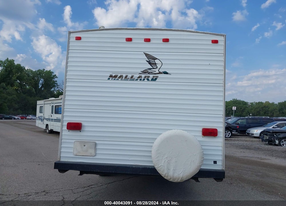 2007 FLEETWOOD MALLARD VIN: 1EF1F272X72900468