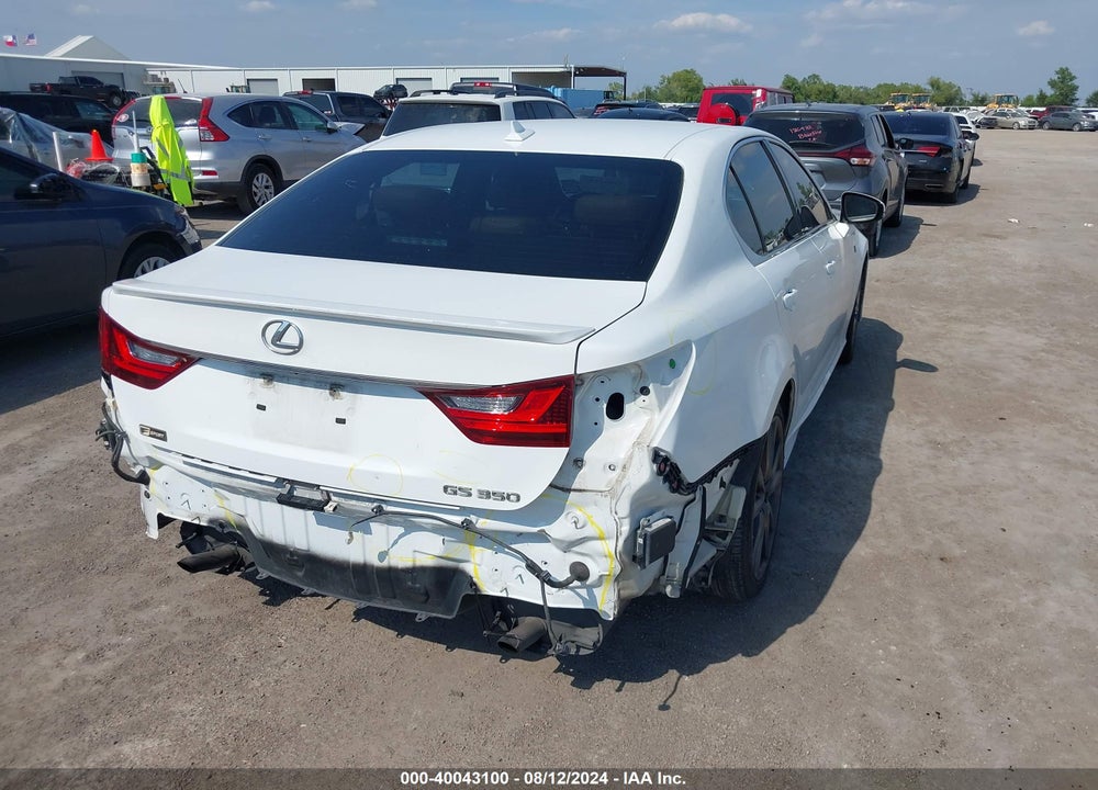 2014 LEXUS GS 350 VIN: JTHBE1BL5E5040705