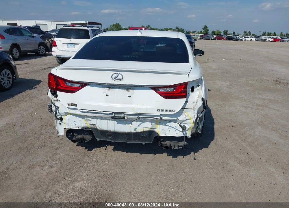 2014 LEXUS GS 350 VIN: JTHBE1BL5E5040705