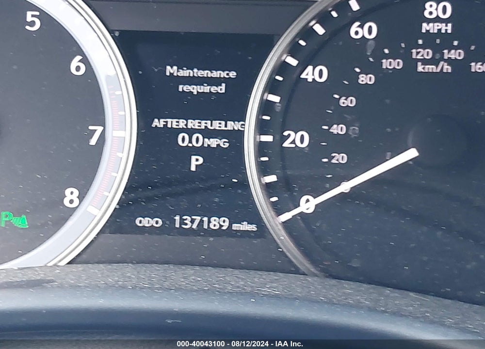 2014 LEXUS GS 350 VIN: JTHBE1BL5E5040705