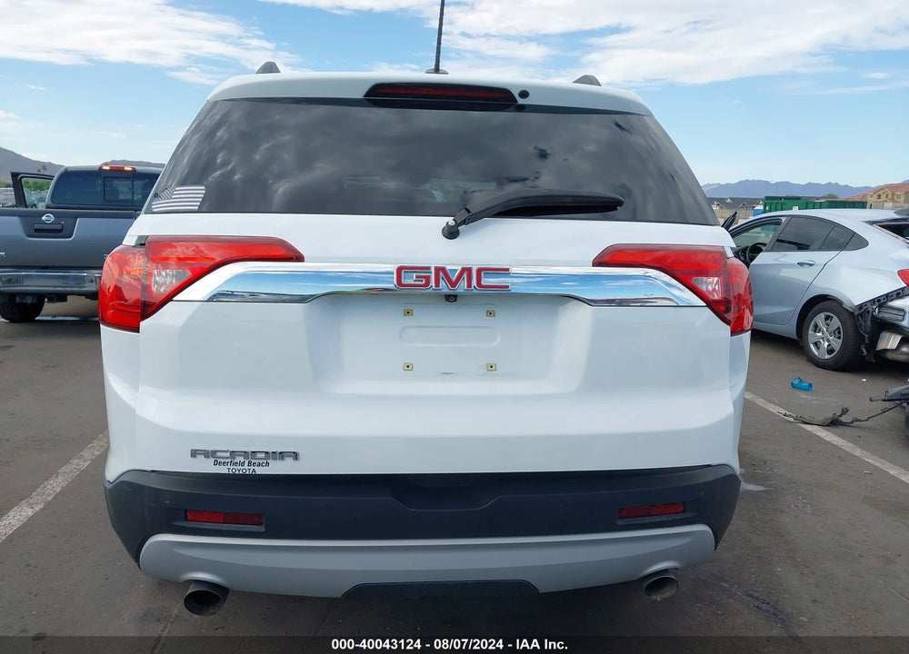 2018 GMC ACADIA SLT-1 VIN: 1GKKNMLS3JZ246735