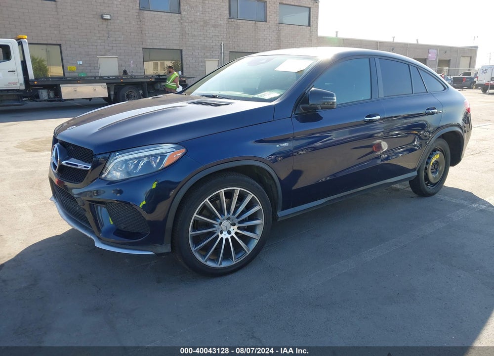2018 MERCEDES-BENZ AMG GLE 43 COUPE 4MATIC VIN: 4JGED6EBXJA097576