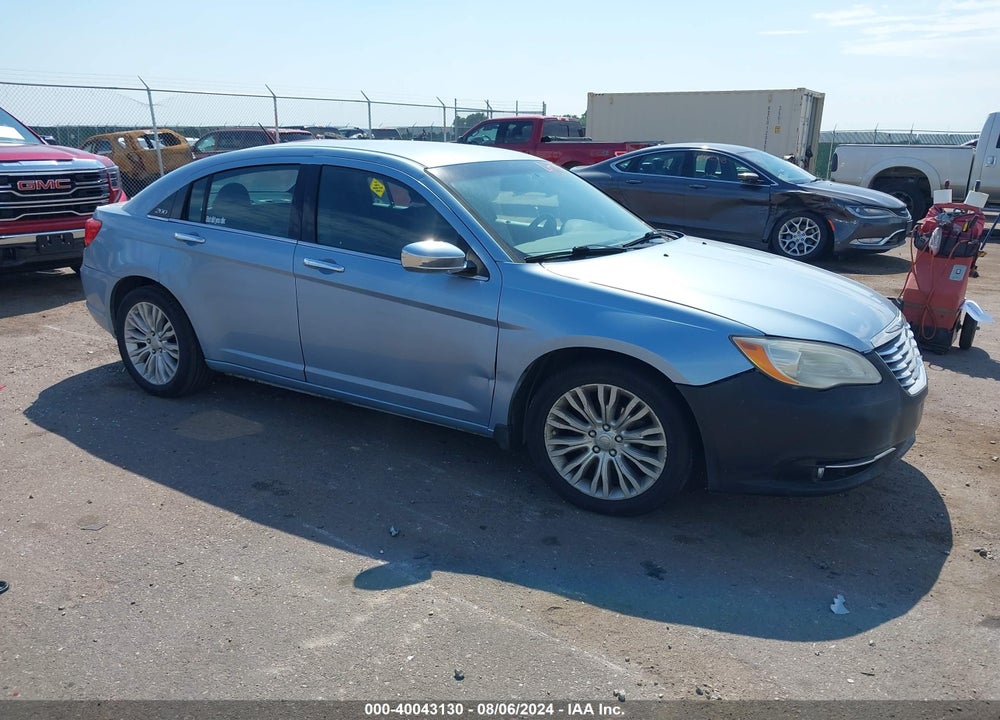 2012 CHRYSLER 200 LIMITED VIN: 1C3CCBCBXCN263136