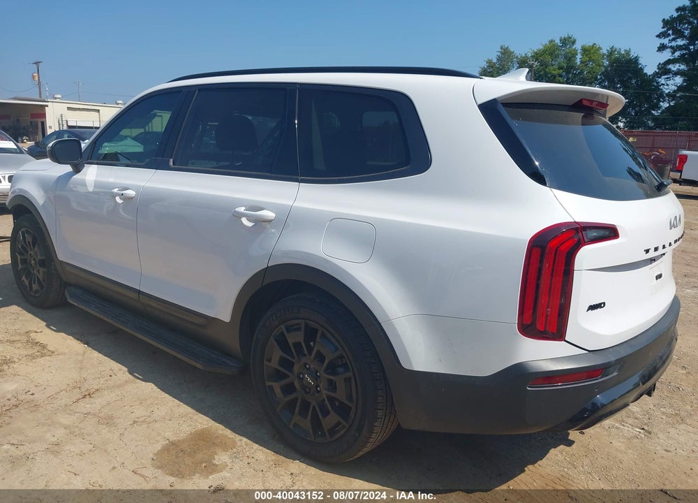 2022 KIA TELLURIDE EX VIN: 5XYP3DHC7NG277614