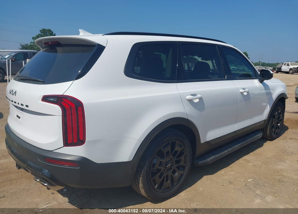 2022 KIA TELLURIDE EX VIN: 5XYP3DHC7NG277614