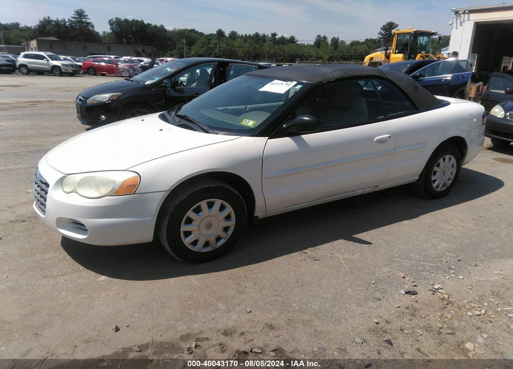 2006 CHRYSLER SEBRING VIN: 1C3EL45X96N111253