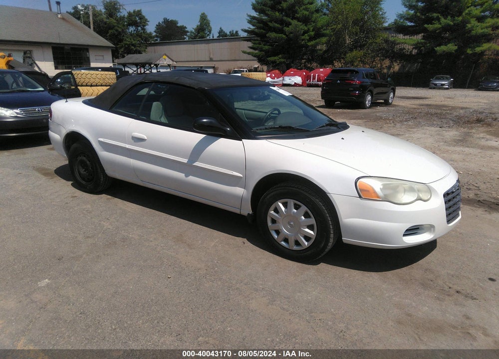 2006 CHRYSLER SEBRING VIN: 1C3EL45X96N111253