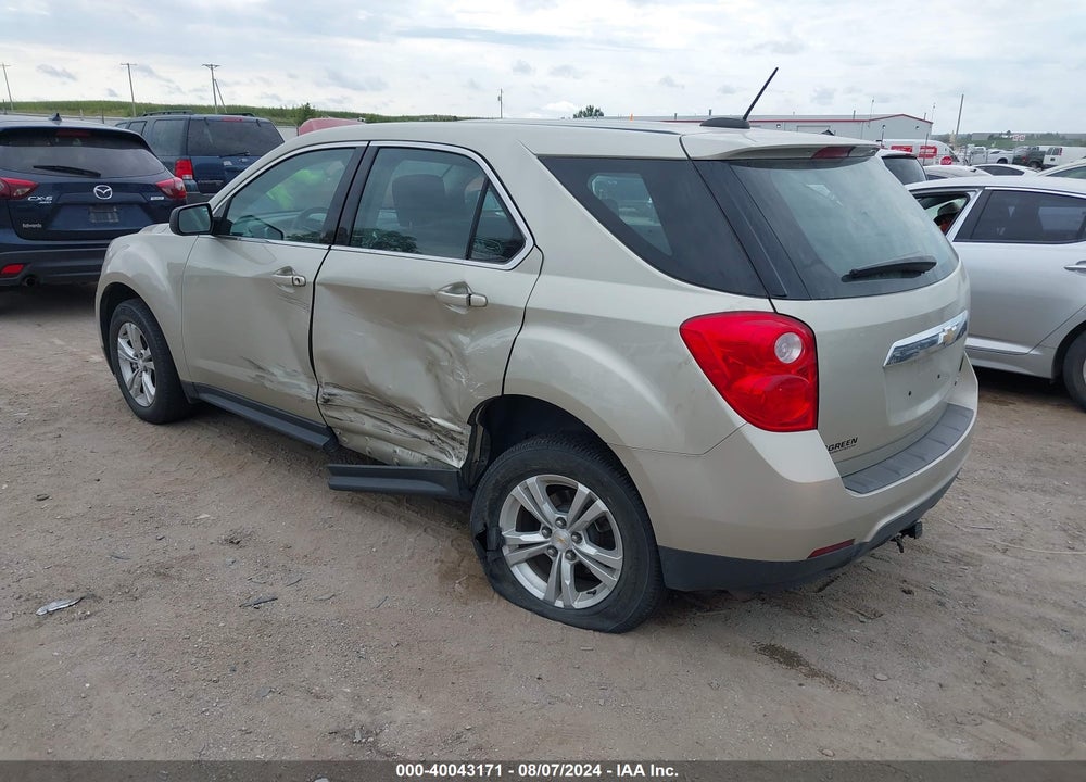 2015 CHEVROLET EQUINOX LS VIN: 2GNALAEK3F1170904