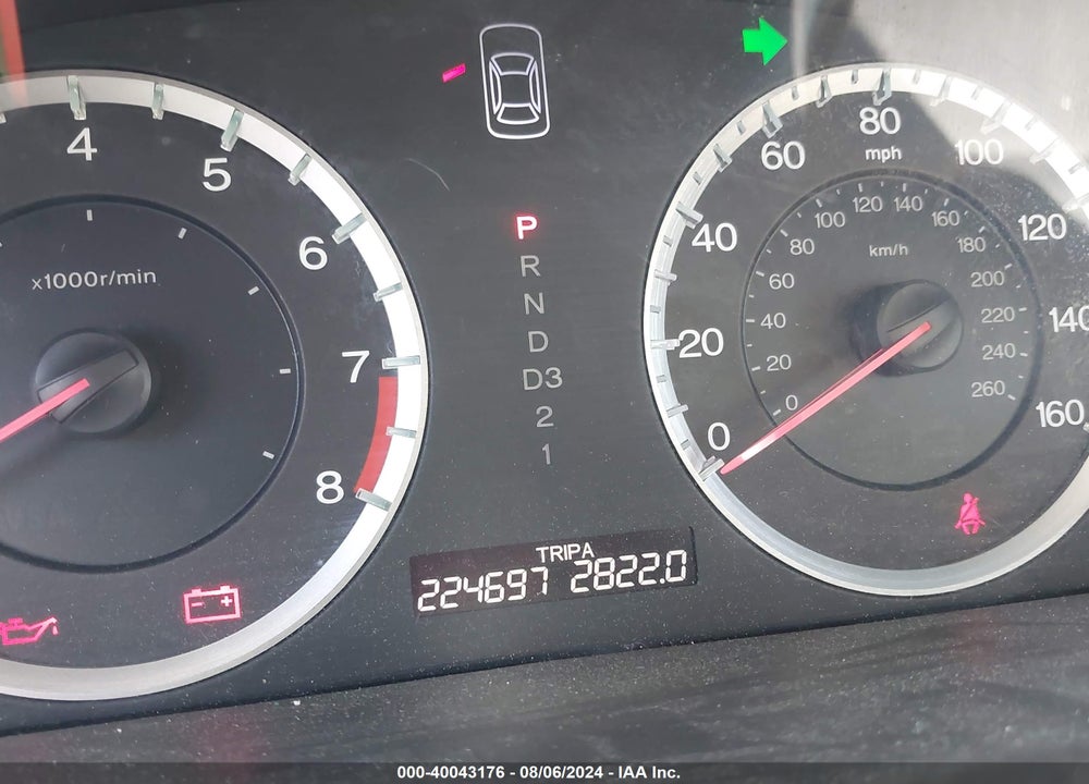 2008 HONDA ACCORD 2.4 EX-L VIN: 1HGCS12898A021520
