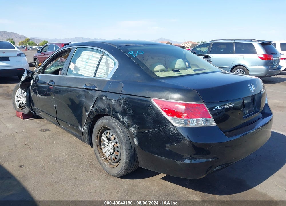 2010 HONDA ACCORD 2.4 LX VIN: 1HGCP2F39AA031248