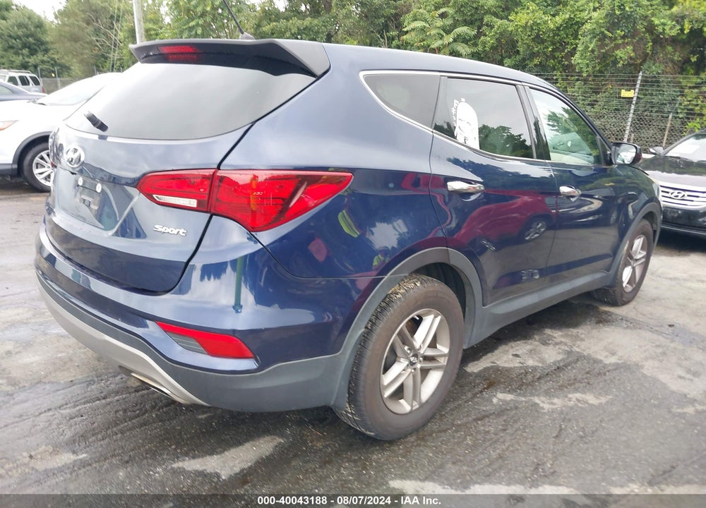 2018 HYUNDAI SANTA FE SPORT 2.4L VIN: 5XYZT3LB3JG505328