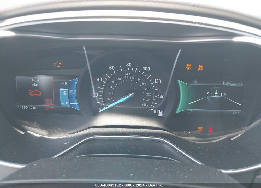 2014 FORD FUSION SE VIN: 3FA6P0HD0ER283512