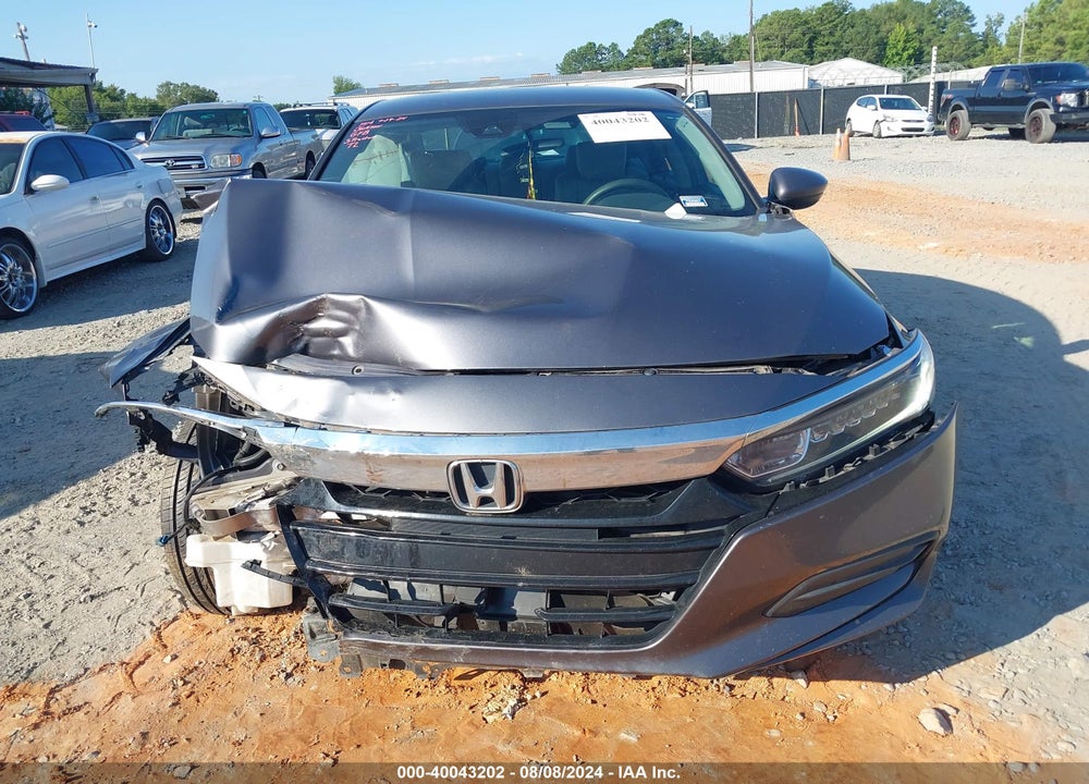2018 HONDA ACCORD LX VIN: 1HGCV1F16JA015622