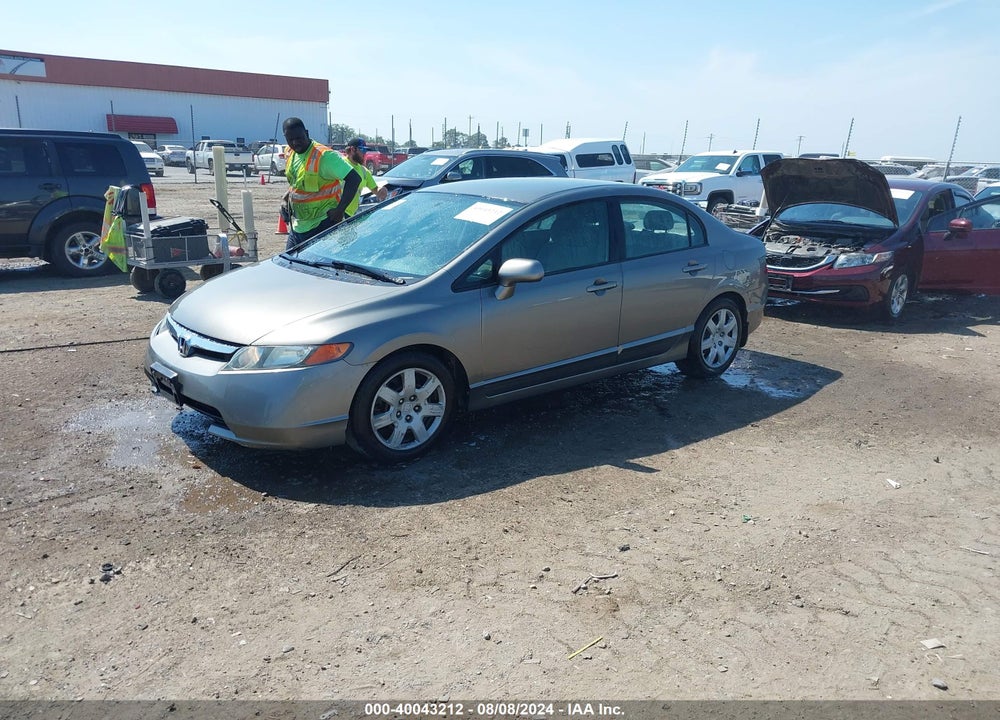 2007 HONDA CIVIC LX VIN: 1HGFA16557L088568