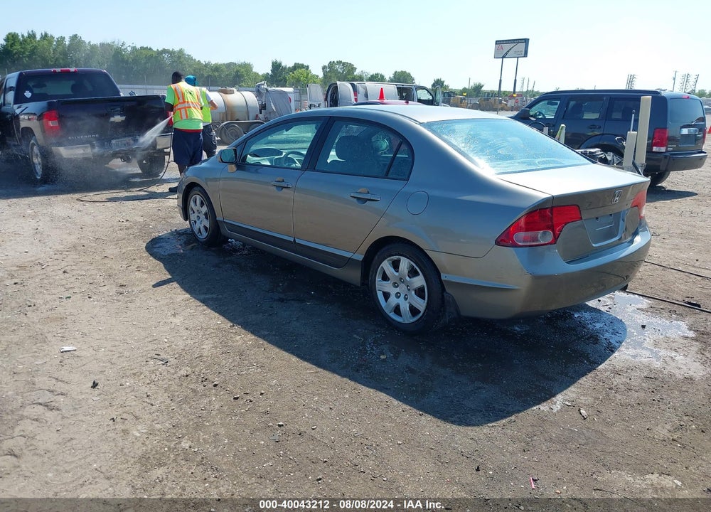 2007 HONDA CIVIC LX VIN: 1HGFA16557L088568