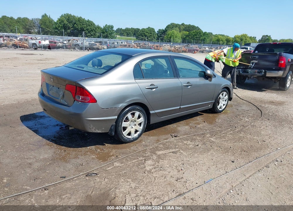 2007 HONDA CIVIC LX VIN: 1HGFA16557L088568