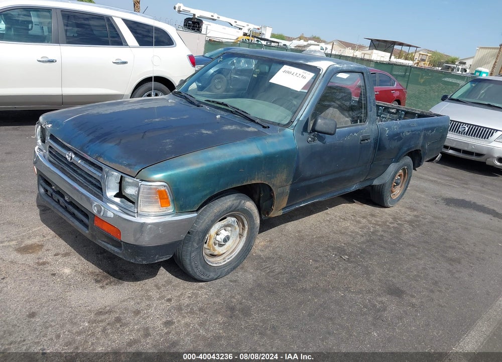 1994 TOYOTA PICKUP 1/2 TON SHORT WHEELBASE VIN: JT4RN81A0R5189585
