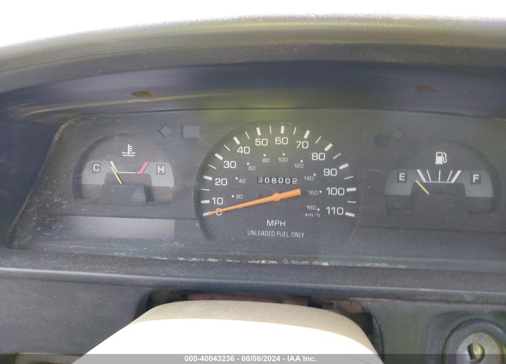 1994 TOYOTA PICKUP 1/2 TON SHORT WHEELBASE VIN: JT4RN81A0R5189585