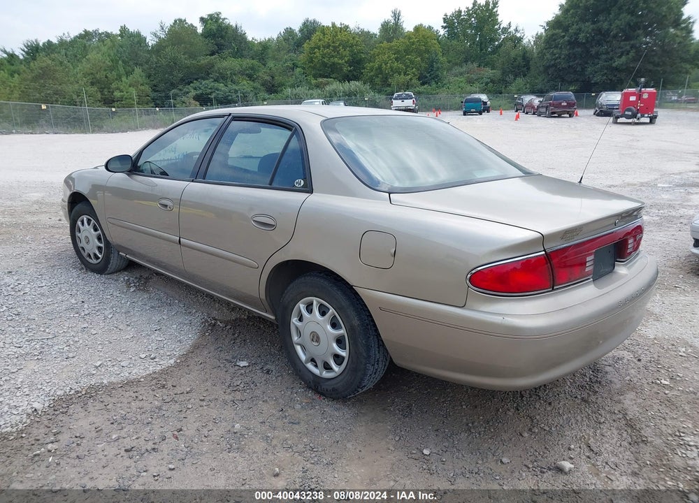 2003 BUICK CENTURY CUSTOM VIN: 2G4WS52J731210901