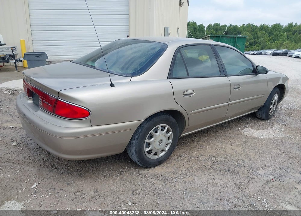 2003 BUICK CENTURY CUSTOM VIN: 2G4WS52J731210901